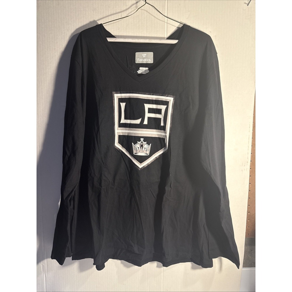 Women's Drew Doughty Black Los Angeles‎ Kings Backer Name & Number Slim Fit 3XL